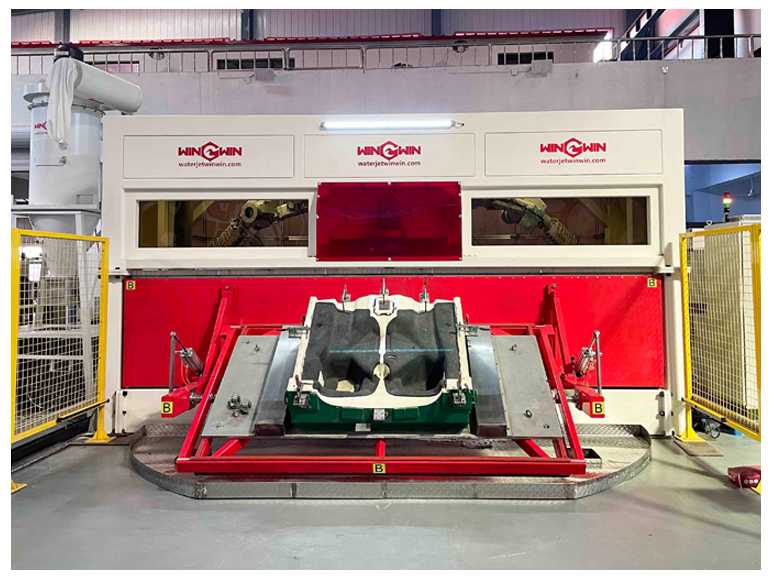 Industrieroboter-Projekt für Wasserstrahlschneiden