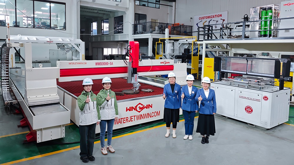 Max 10*3 m Wasserstrahlschneidmaschine